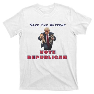 President Donald Trump 2024 Make Cats Great Again T-Shirt