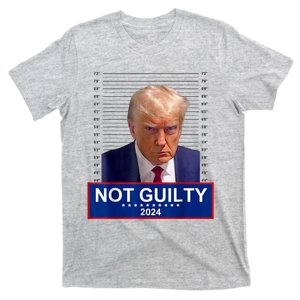 President Donald Trump Mugshot 2024 Not Guilty Supporter T-Shirt