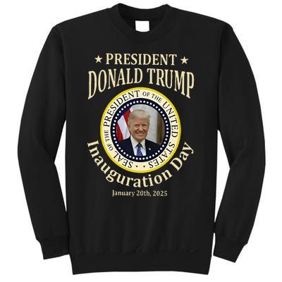 President Donald Trump 47th Inauguration Day 2025 20th Sweatshirt