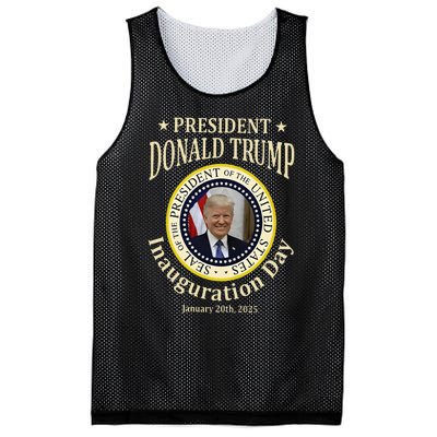 President Donald Trump 47th Inauguration Day 2025 20th Mesh Reversible Basketball Jersey Tank