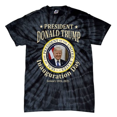 President Donald Trump 47th Inauguration Day 2025 20th Tie-Dye T-Shirt