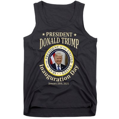 President Donald Trump 47th Inauguration Day 2025 20th Tank Top