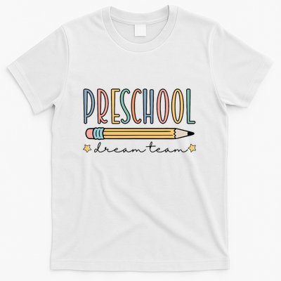 Preschool Dream Team Retro Back To School Teacher Student T-Shirt