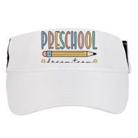 Preschool Dream Team Retro Back To School Teacher Student Adult Drive Performance Visor