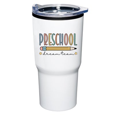 Preschool Dream Team Retro Back To School Teacher Student Tumbler