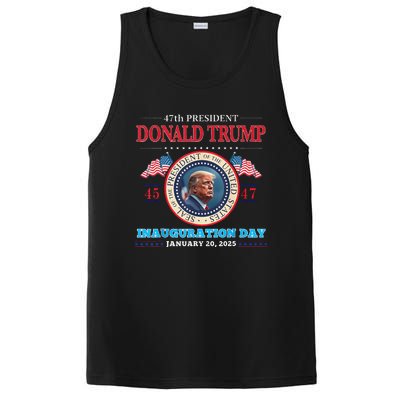 President Donald Trump Inauguration Day 2025 47th Usa Flag PosiCharge Competitor Tank