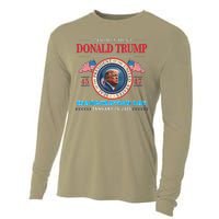 President Donald Trump Inauguration Day 2025 47th Usa Flag Cooling Performance Long Sleeve Crew