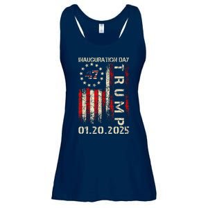 President Donald Trump Inauguration Day 2025 Memorabilia Usa Ladies Essential Flowy Tank