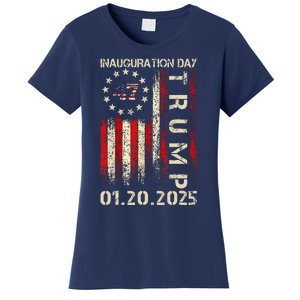 President Donald Trump Inauguration Day 2025 Memorabilia Usa Women's T-Shirt