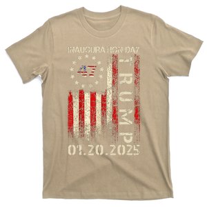 President Donald Trump Inauguration Day 2025 Memorabilia Usa T-Shirt