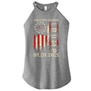 President Donald Trump Inauguration Day 2025 Memorabilia Usa Women's Perfect Tri Rocker Tank