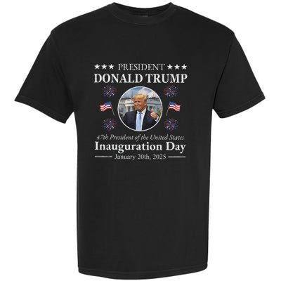 President Donald Trump Inauguration Day 2025 Garment-Dyed Heavyweight T-Shirt