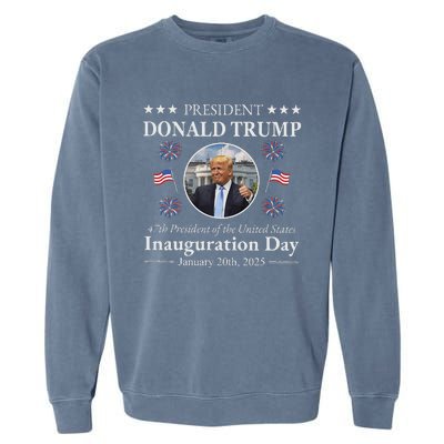 President Donald Trump Inauguration Day 2025 Garment-Dyed Sweatshirt