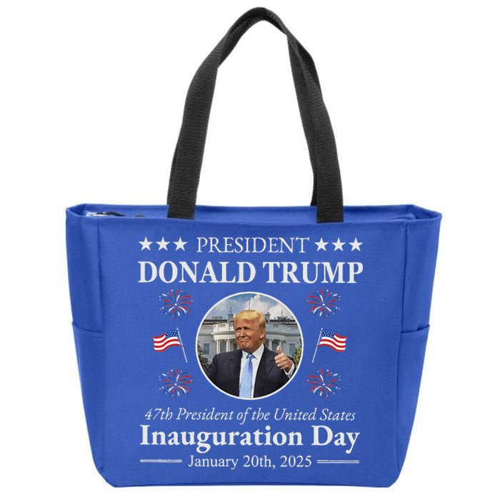 President Donald Trump Inauguration Day 2025 Zip Tote Bag