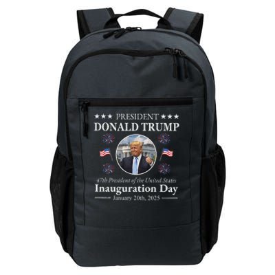 President Donald Trump Inauguration Day 2025 Daily Commute Backpack