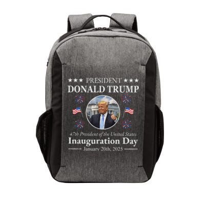 President Donald Trump Inauguration Day 2025 Vector Backpack