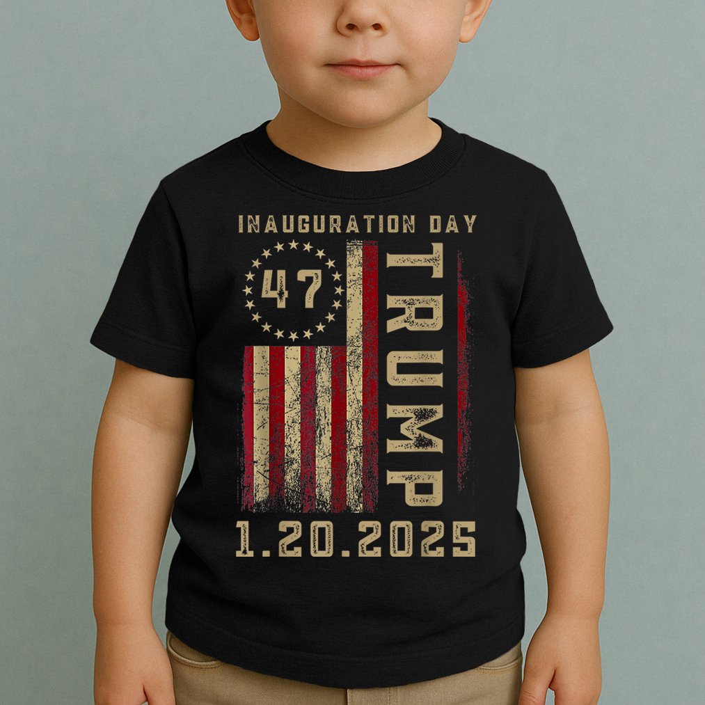 President Donald Trump Inauguration Day 2025 Memorabilia Toddler T-Shirt
