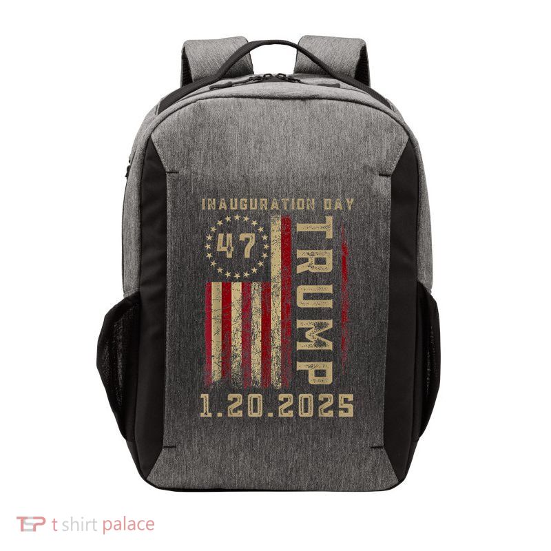 President Donald Trump Inauguration Day 2025 Memorabilia Vector Backpack