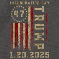President Donald Trump Inauguration Day 2025 Memorabilia Vector Backpack