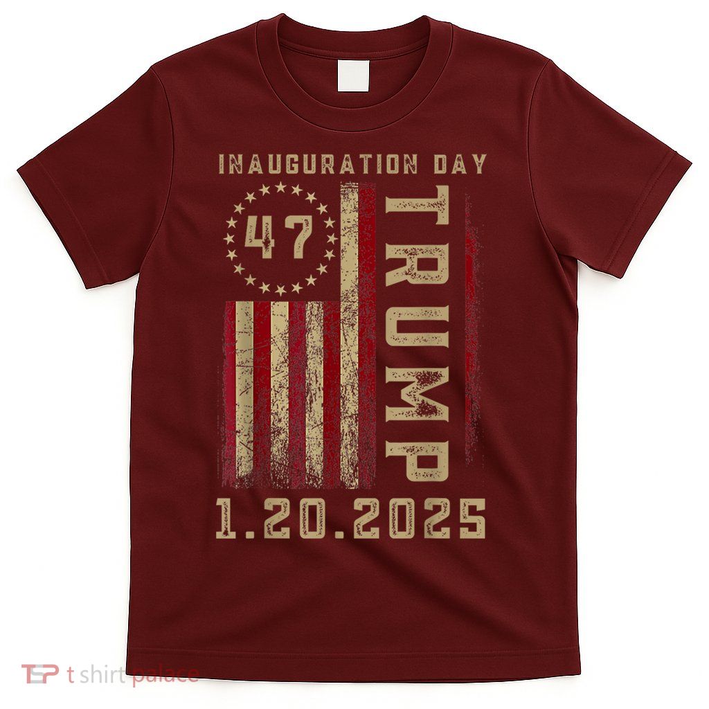 President Donald Trump Inauguration Day 2025 Memorabilia T-Shirt