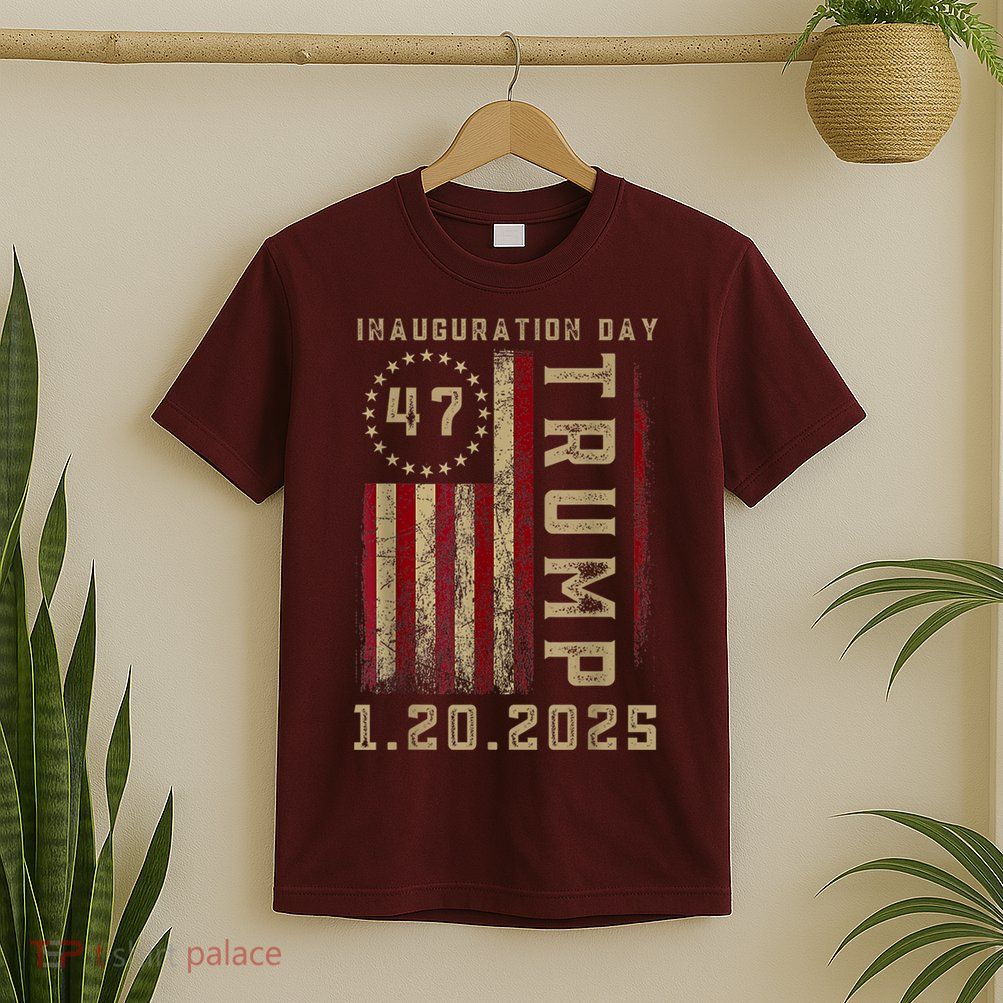 President Donald Trump Inauguration Day 2025 Memorabilia T-Shirt