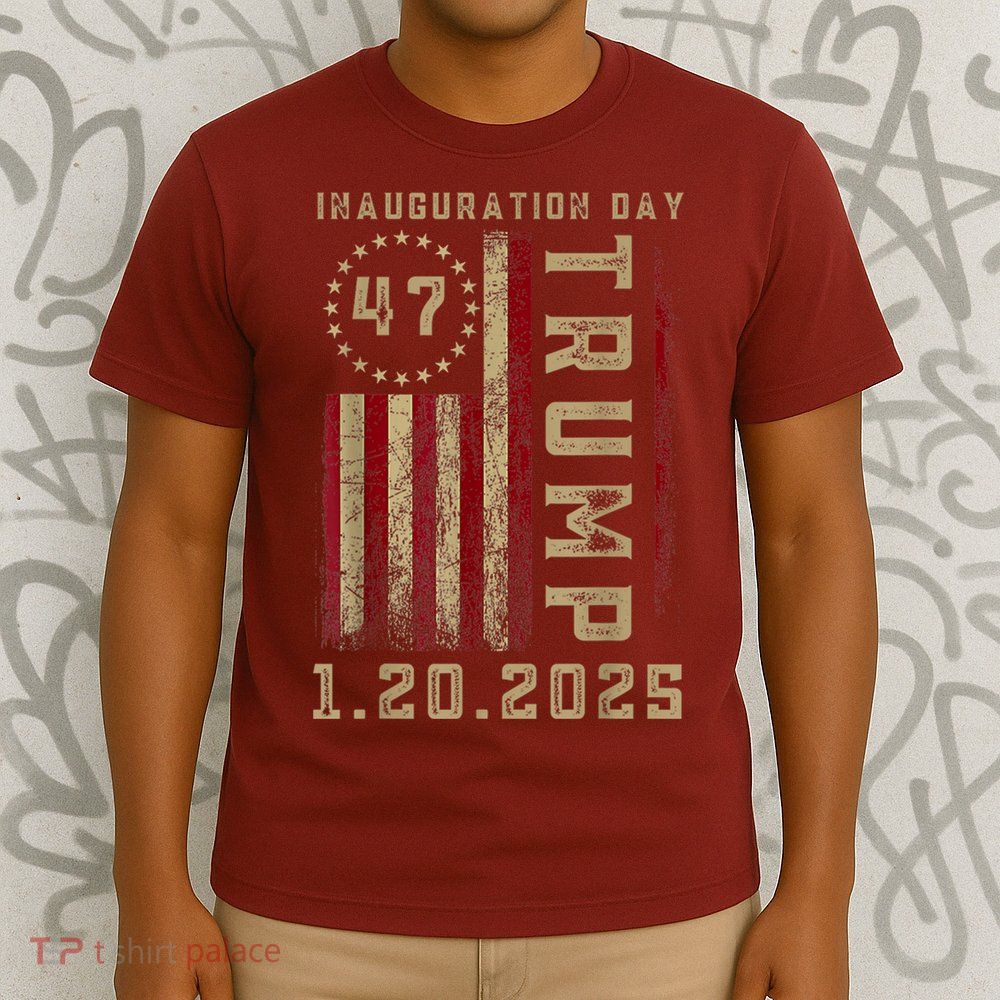 President Donald Trump Inauguration Day 2025 Memorabilia T-Shirt