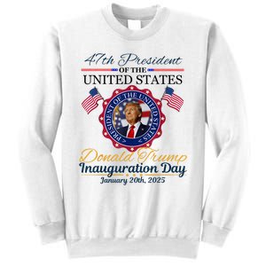 President Donald Trump Inauguration Day 2025 Memorabilia Sweatshirt