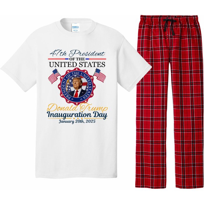 President Donald Trump Inauguration Day 2025 Memorabilia Pajama Set