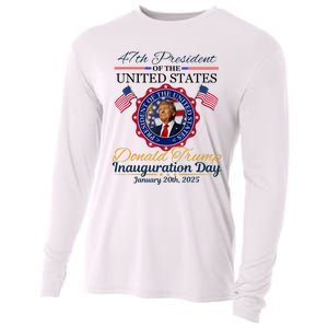 President Donald Trump Inauguration Day 2025 Memorabilia Cooling Performance Long Sleeve Crew