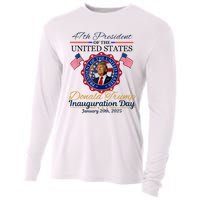 President Donald Trump Inauguration Day 2025 Memorabilia Cooling Performance Long Sleeve Crew