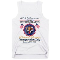 President Donald Trump Inauguration Day 2025 Memorabilia Tank Top