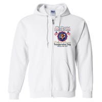 President Donald Trump Inauguration Day 2025 Memorabilia Full Zip Hoodie