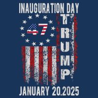 President Donald Trump Inauguration Day 2025 Vintage Flag Tall T-Shirt