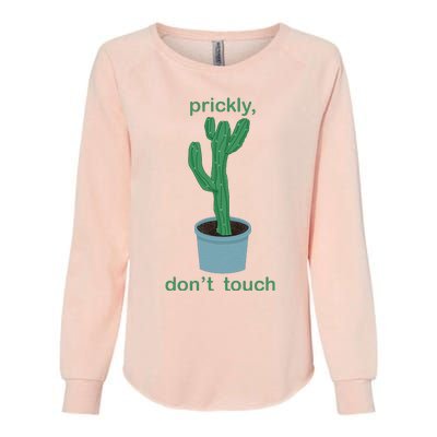 Prickly DonT Touch Womens California Wash Sweatshirt