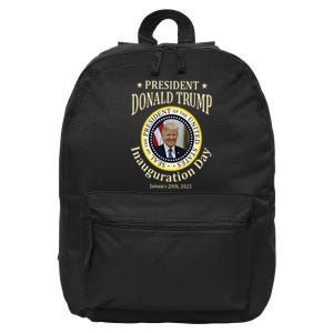 President Donald Trump 47th Inauguration Day 2025 20th 16 in Basic Backpack