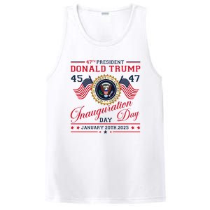 President Donald Trump Inauguration Day 2025 47th Usa Flag PosiCharge Competitor Tank