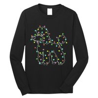 Poodle Dogs Tree Christmas Sweater Xmas Pet Animal Dog Gifts Long Sleeve Shirt