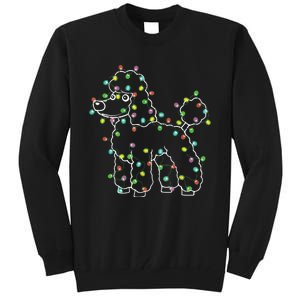 Poodle Dogs Tree Christmas Sweater Xmas Pet Animal Dog Gifts Tall Sweatshirt