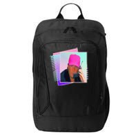 President Donald Trump Retro 80s 90s Graphic City Backpack