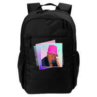 President Donald Trump Retro 80s 90s Graphic Daily Commute Backpack