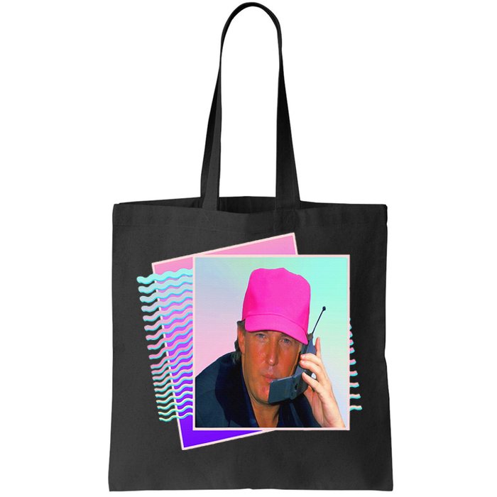 President Donald Trump Retro 80s 90s Graphic Tote Bag