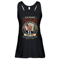 President Donald Trump Inauguration 2025 Memorabilia Ladies Essential Flowy Tank