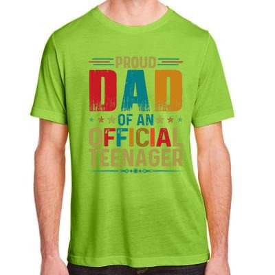 Proud Dad Teenager Funny Bday Party 13 Year Old Adult ChromaSoft Performance T-Shirt