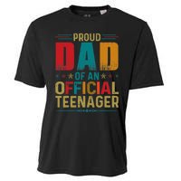 Proud Dad Teenager Funny Bday Party 13 Year Old Cooling Performance Crew T-Shirt