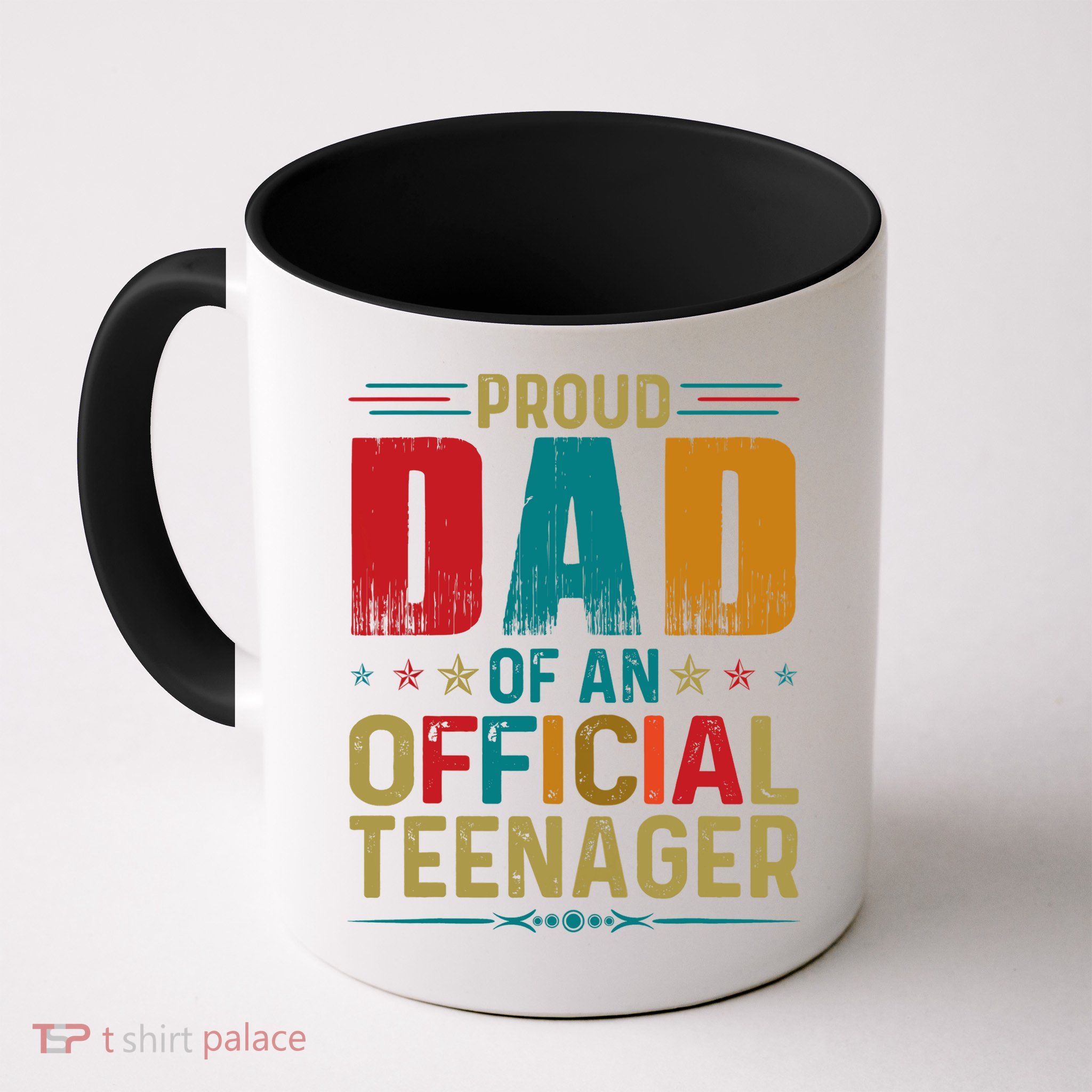 Proud Dad Teenager Funny Bday Party 13 Year Old Mug