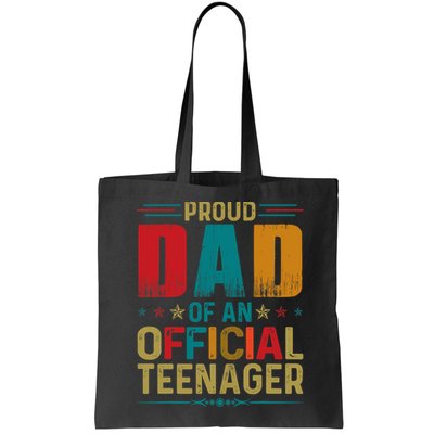 Proud Dad Teenager Funny Bday Party 13 Year Old Bag