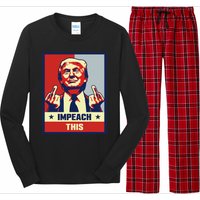 Pro Donald Trump Gifts Republican Conservative Impeach This Long Sleeve Pajama Set