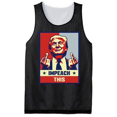 Pro Donald Trump Gifts Republican Conservative Impeach This Mesh Reversible Basketball Jersey Tank