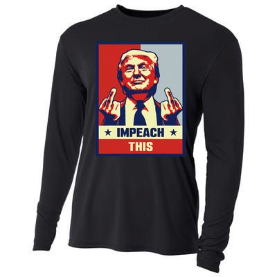 Pro Donald Trump Gifts Republican Conservative Impeach This Cooling Performance Long Sleeve Crew