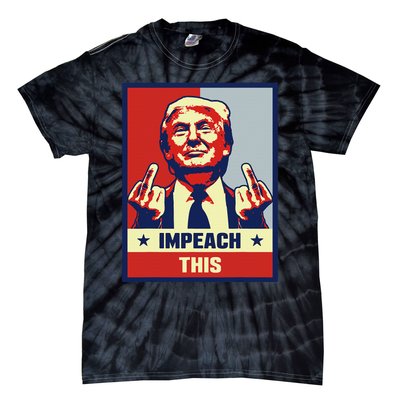 Pro Donald Trump Gifts Republican Conservative Impeach This Tie-Dye T-Shirt